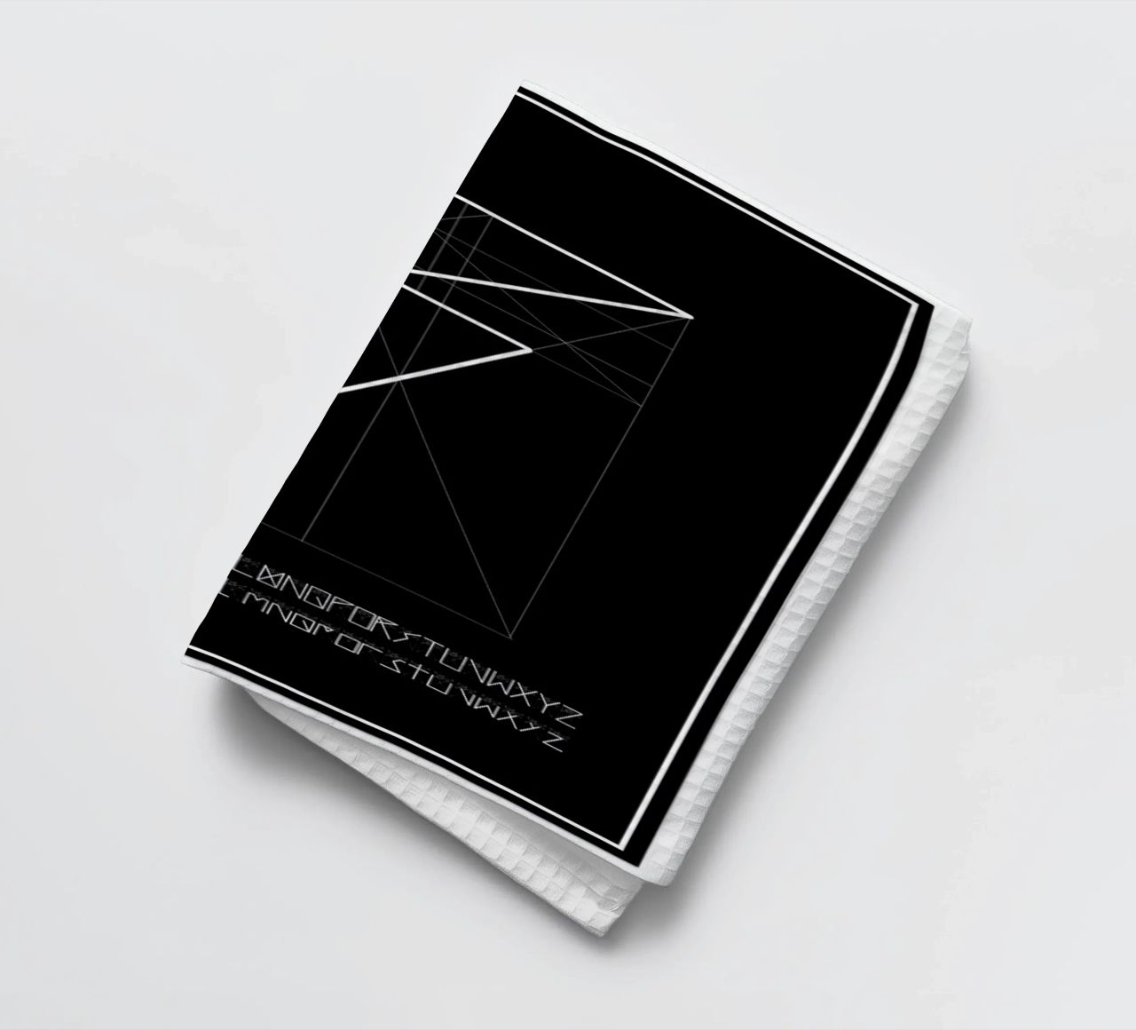 Penguin Grid Font canovaccio da cucina da Marcin Plonka