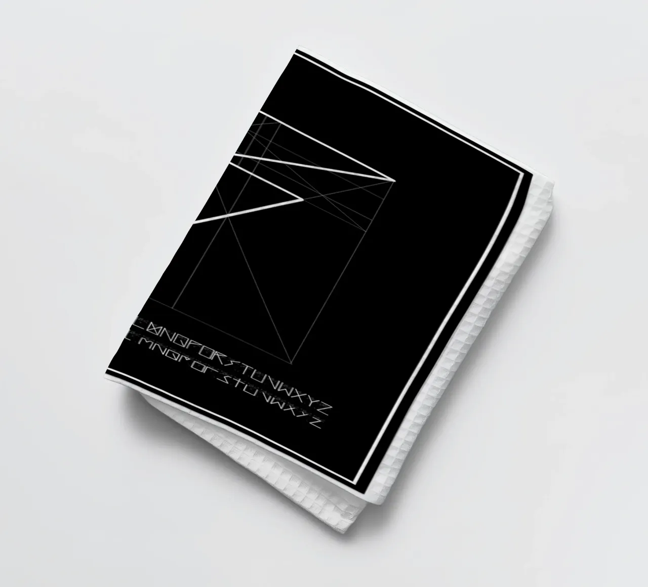 Penguin Grid Font torchon de Marcin Plonka
