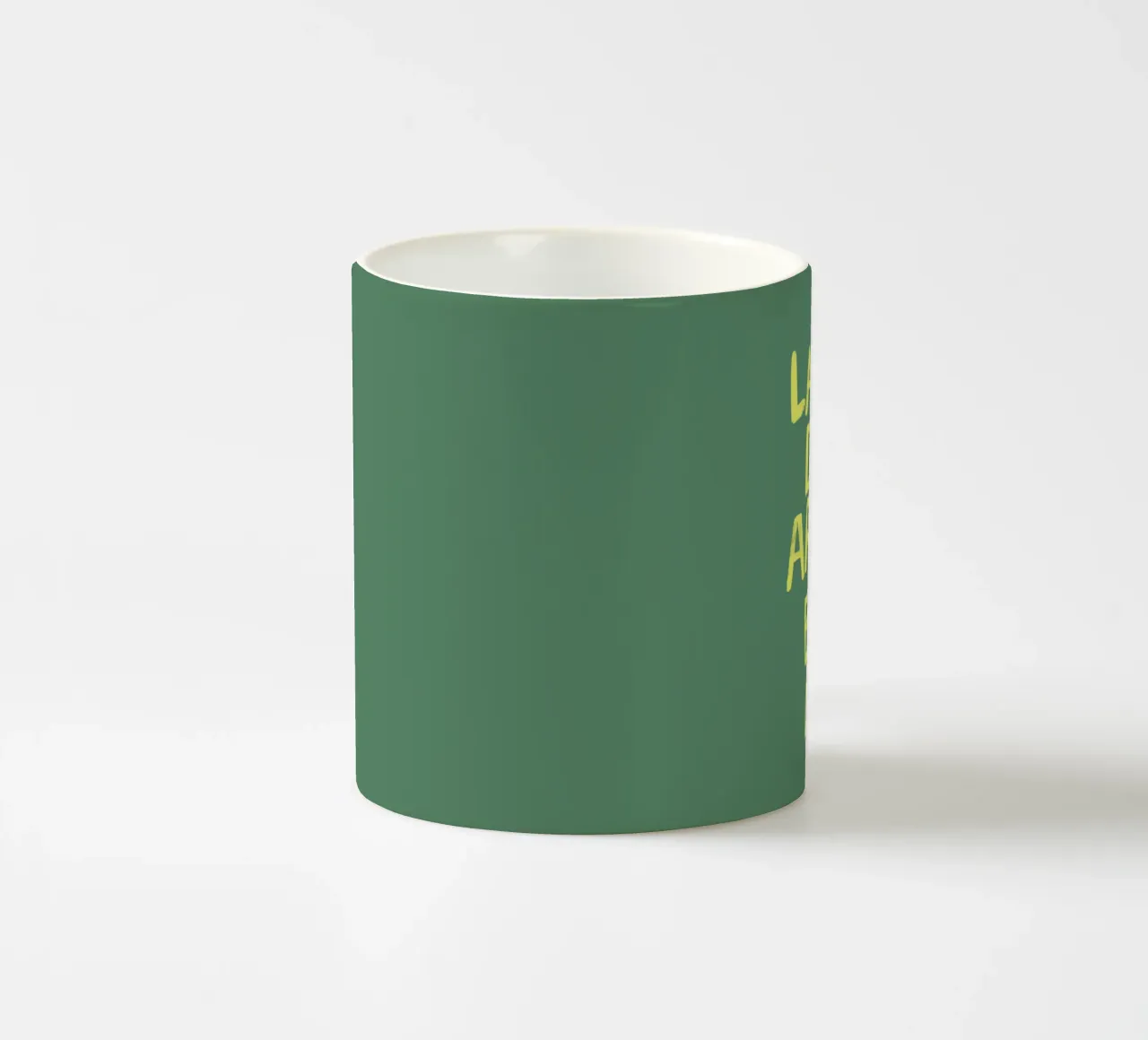 Lazy Days are The Best Days Relaxing Cheerful Bedroom Decor ceramic mug by THE MOTIVATED TYPE