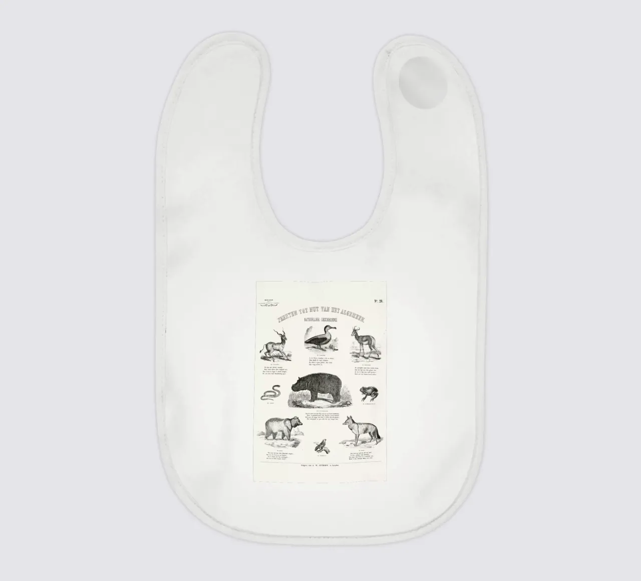 Animals Chart Babylätzchen von Astër