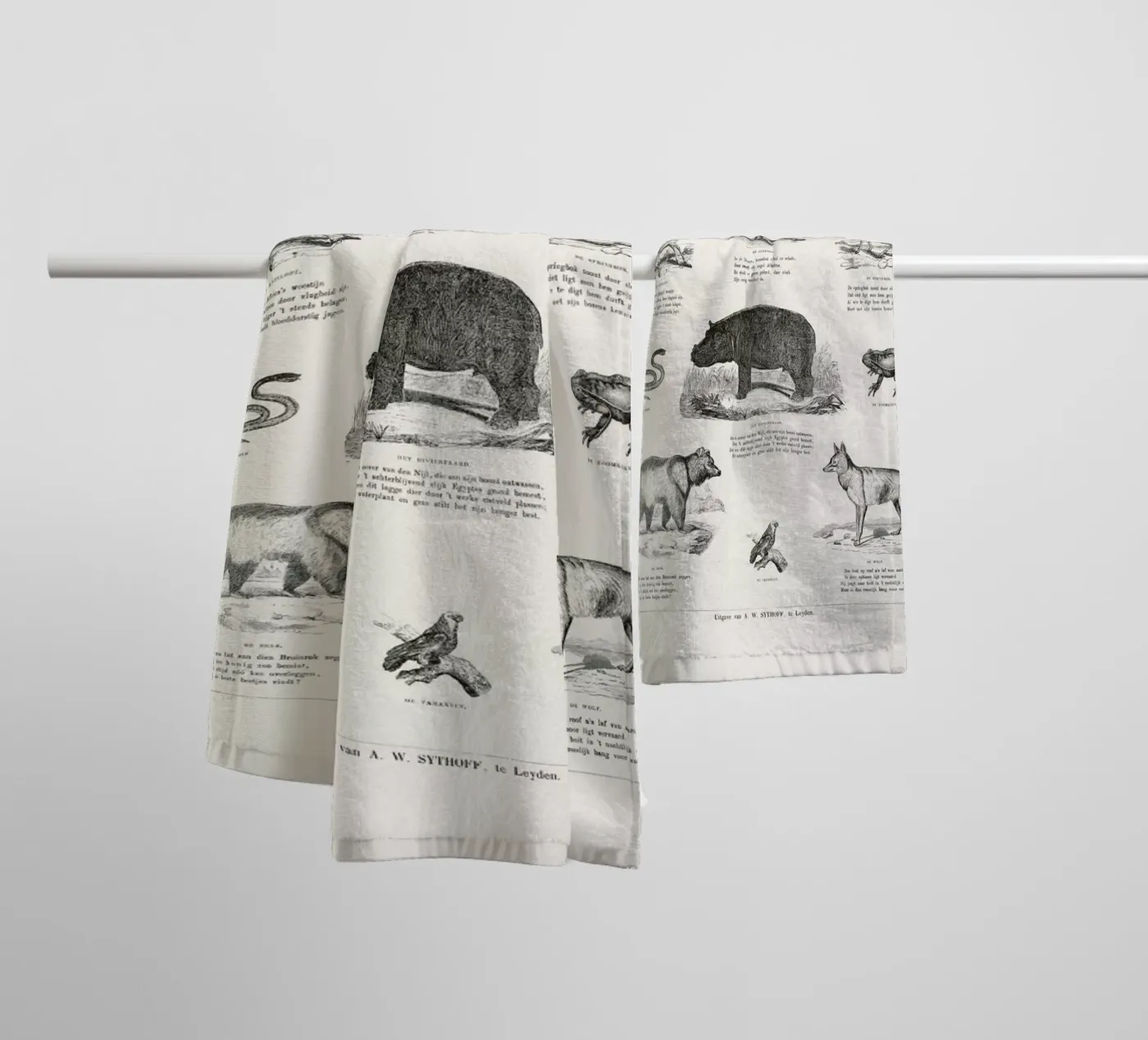 Animals Chart badhanddoek van Astër