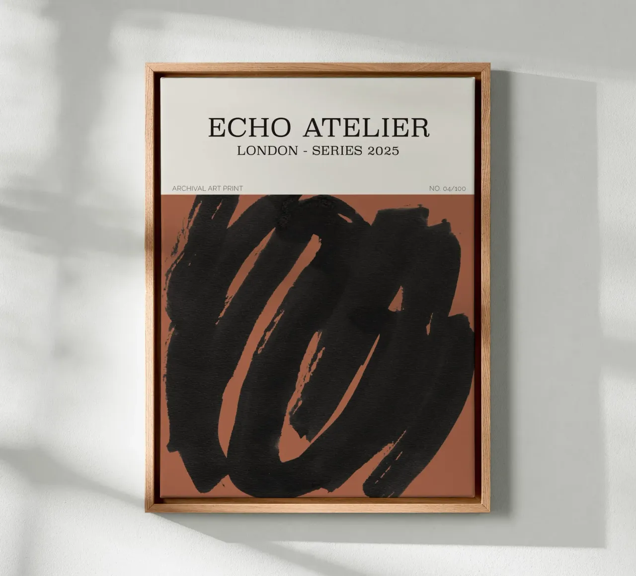 Echo Atelier No 14 tela con Cornice a cassetta da treechild
