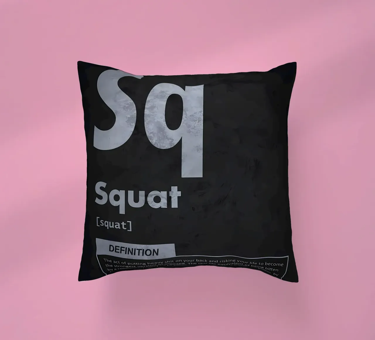 Challenge and Change decorative cushion by Aara