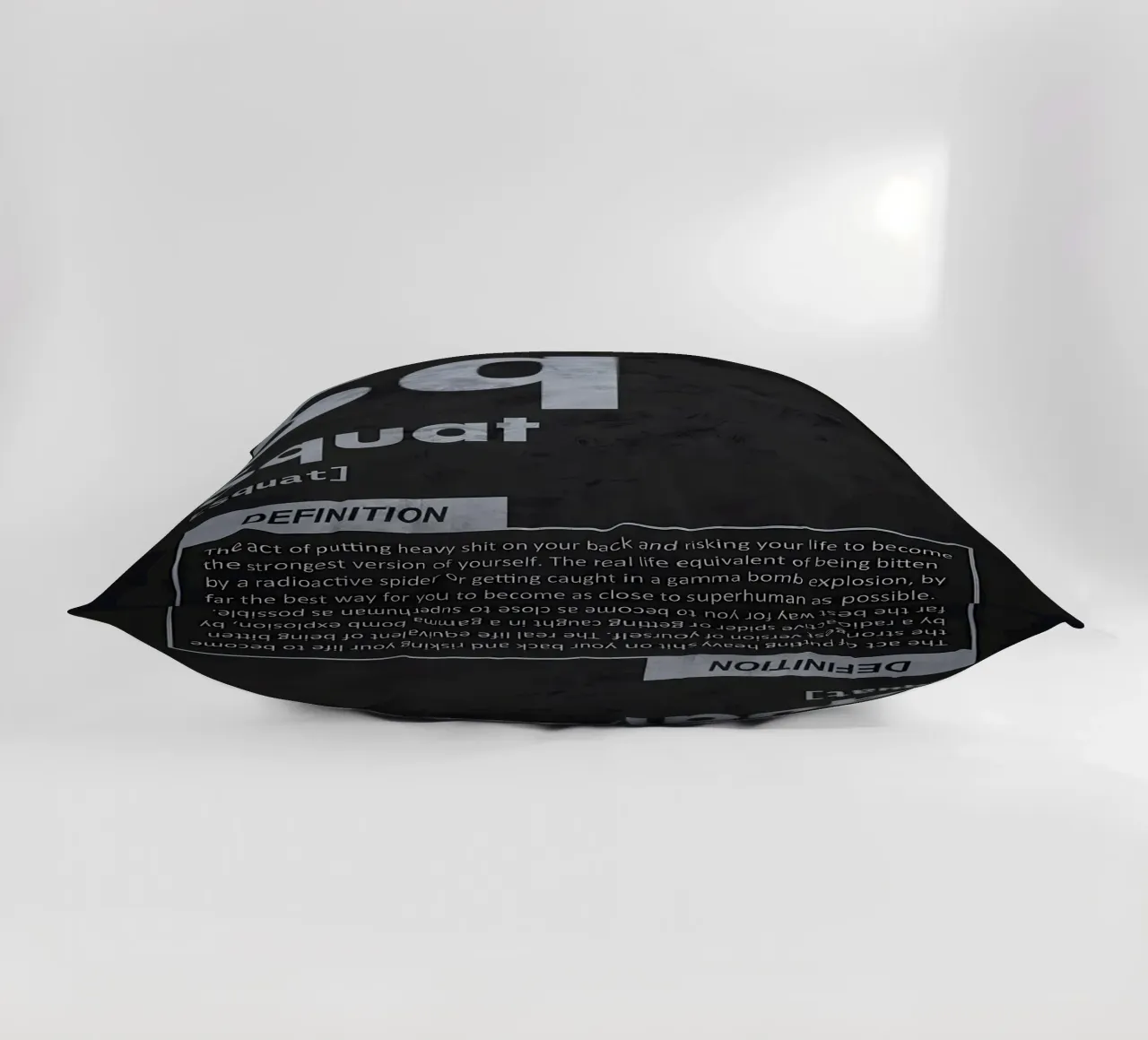 Challenge and Change decorative cushion by Aara
