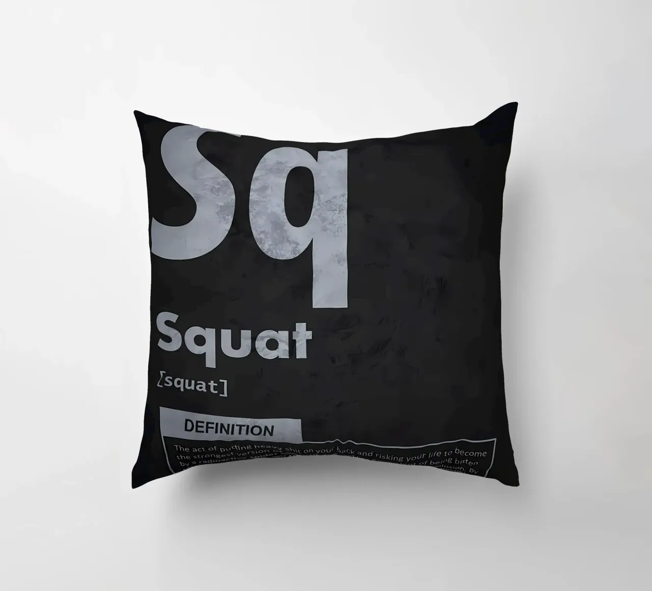 Challenge and Change decorative cushion by Aara