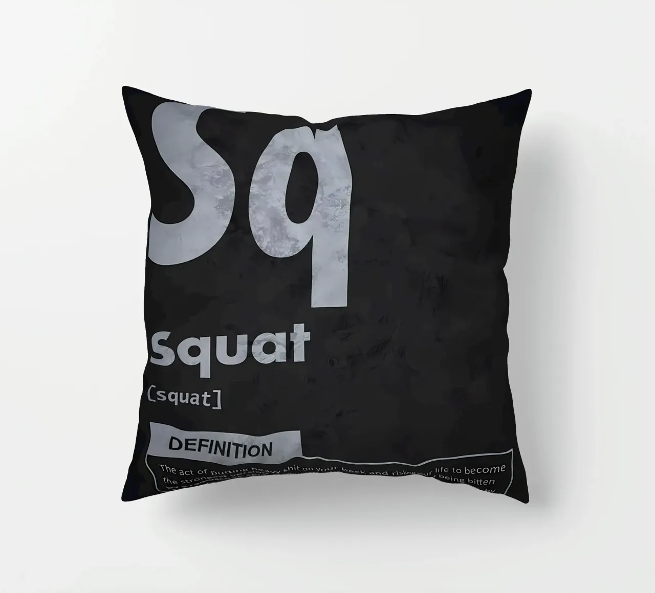 Challenge and Change decorative cushion by Aara