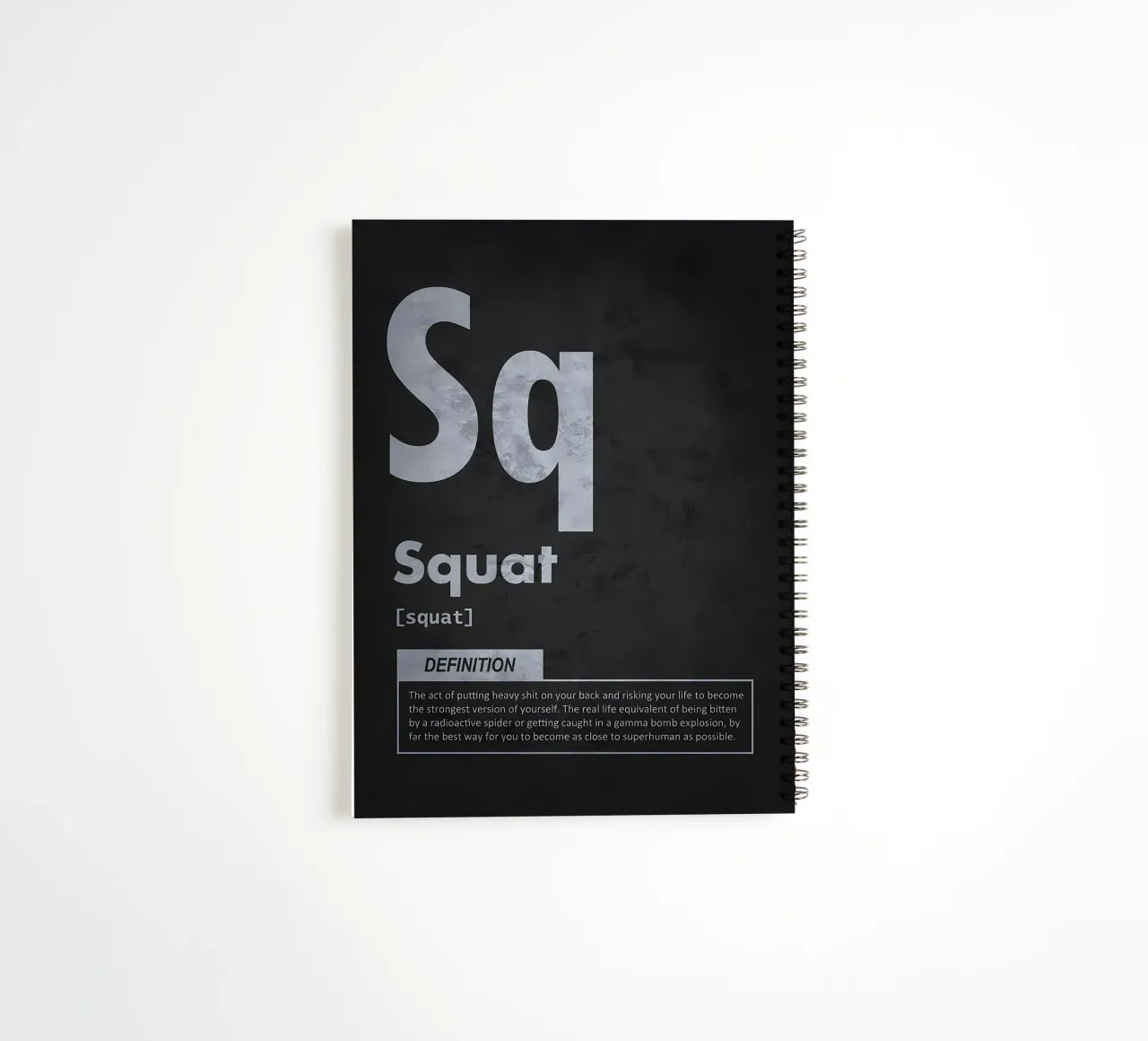 Challenge and Change spiral notebook by Aara