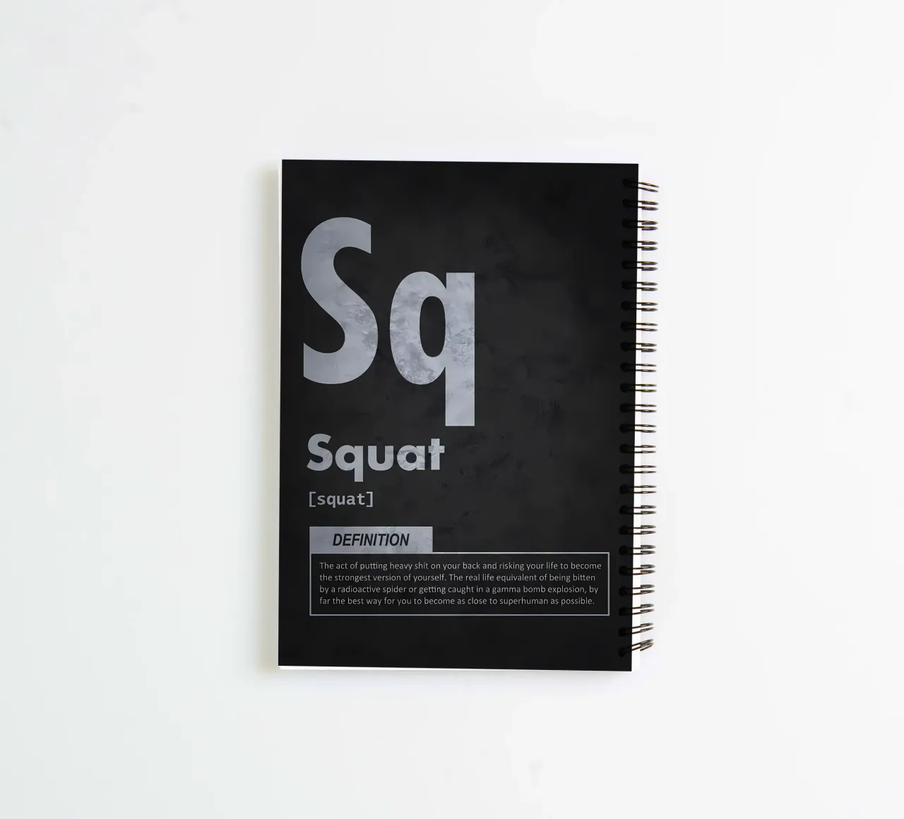Challenge and Change spiral notebook by Aara