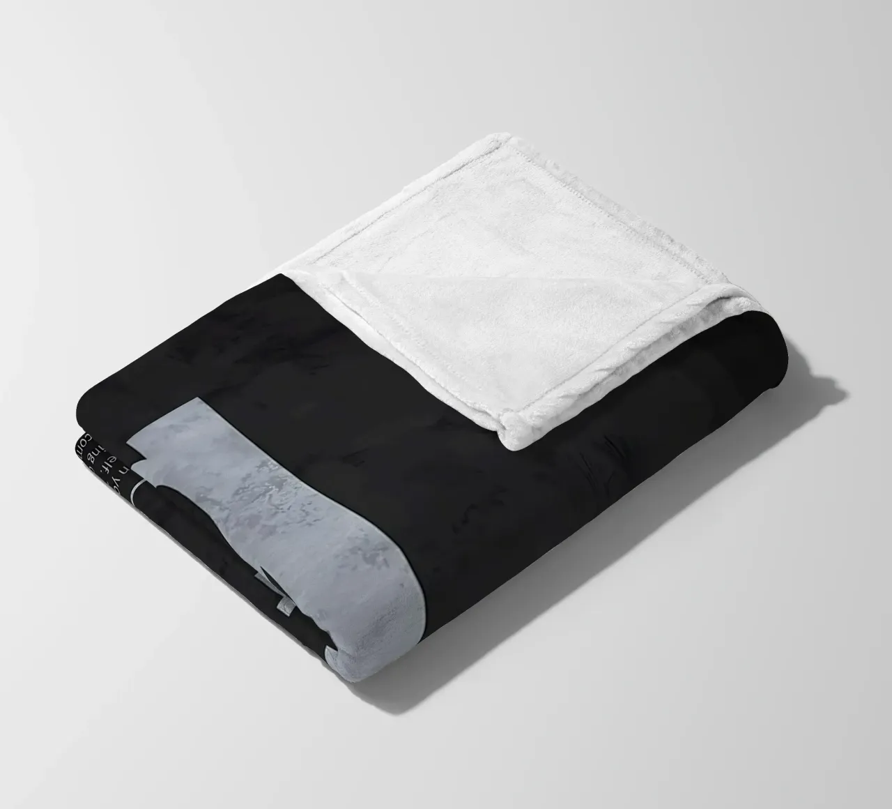 Challenge and Change fleece blanket by Aara