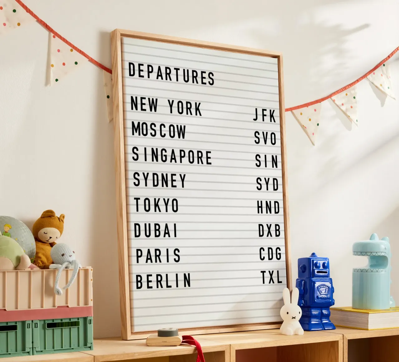 Departure New York tela con Cornice a cassetta da daylight design studio