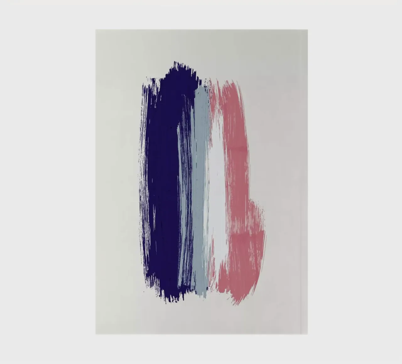 Brushstrokes V notebook by Pure