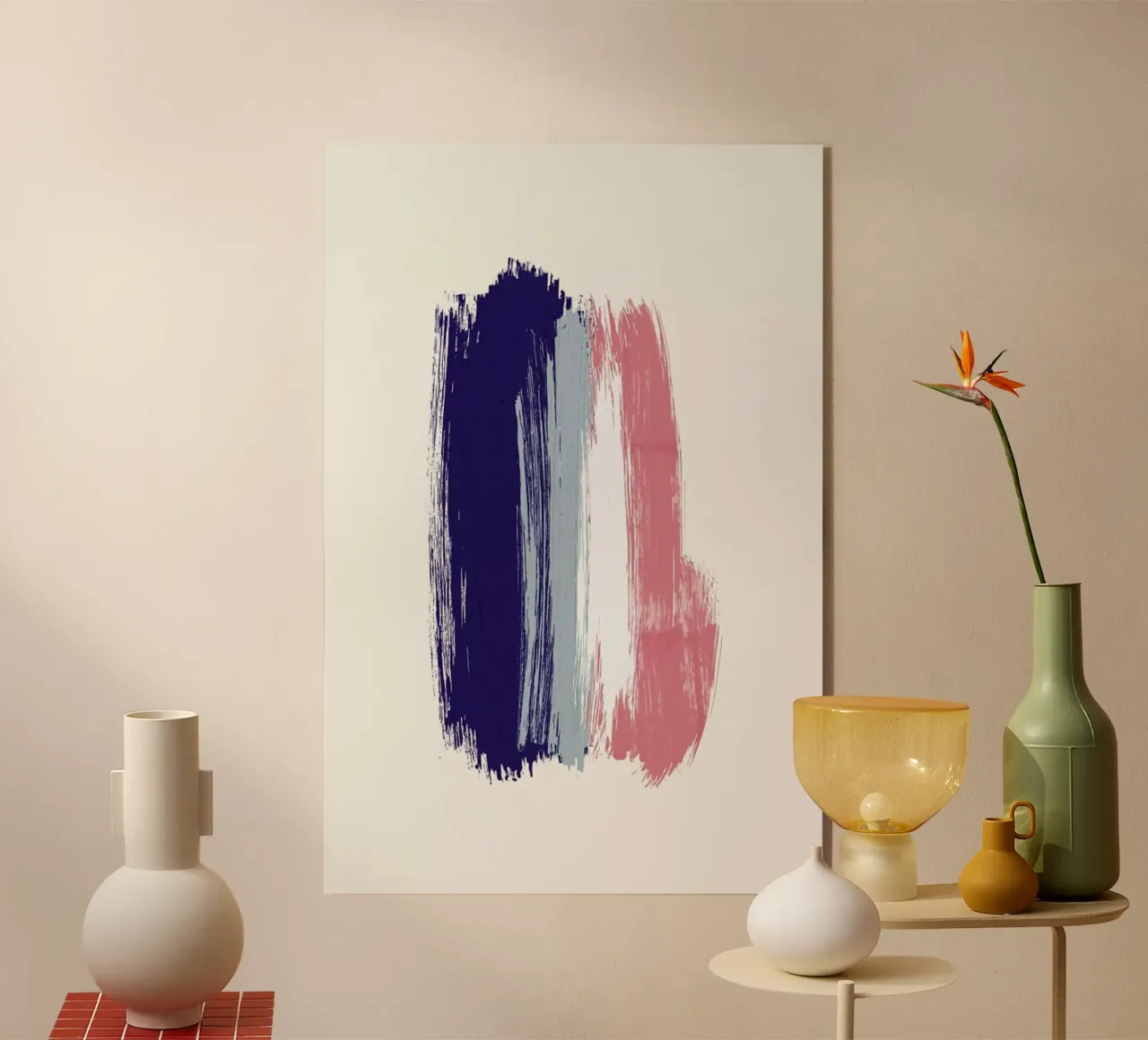 Brushstrokes V plexiglass da Pure