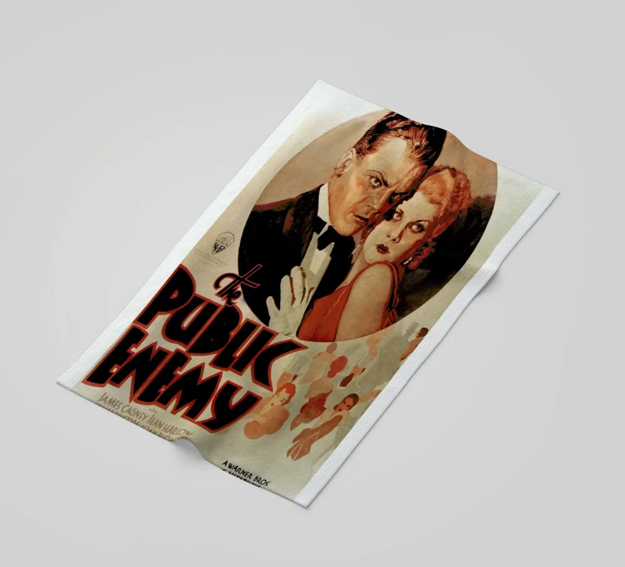 ‘The Public Enemy’ Retro Movie Poster telo mare da Gallery Print and Art Limited