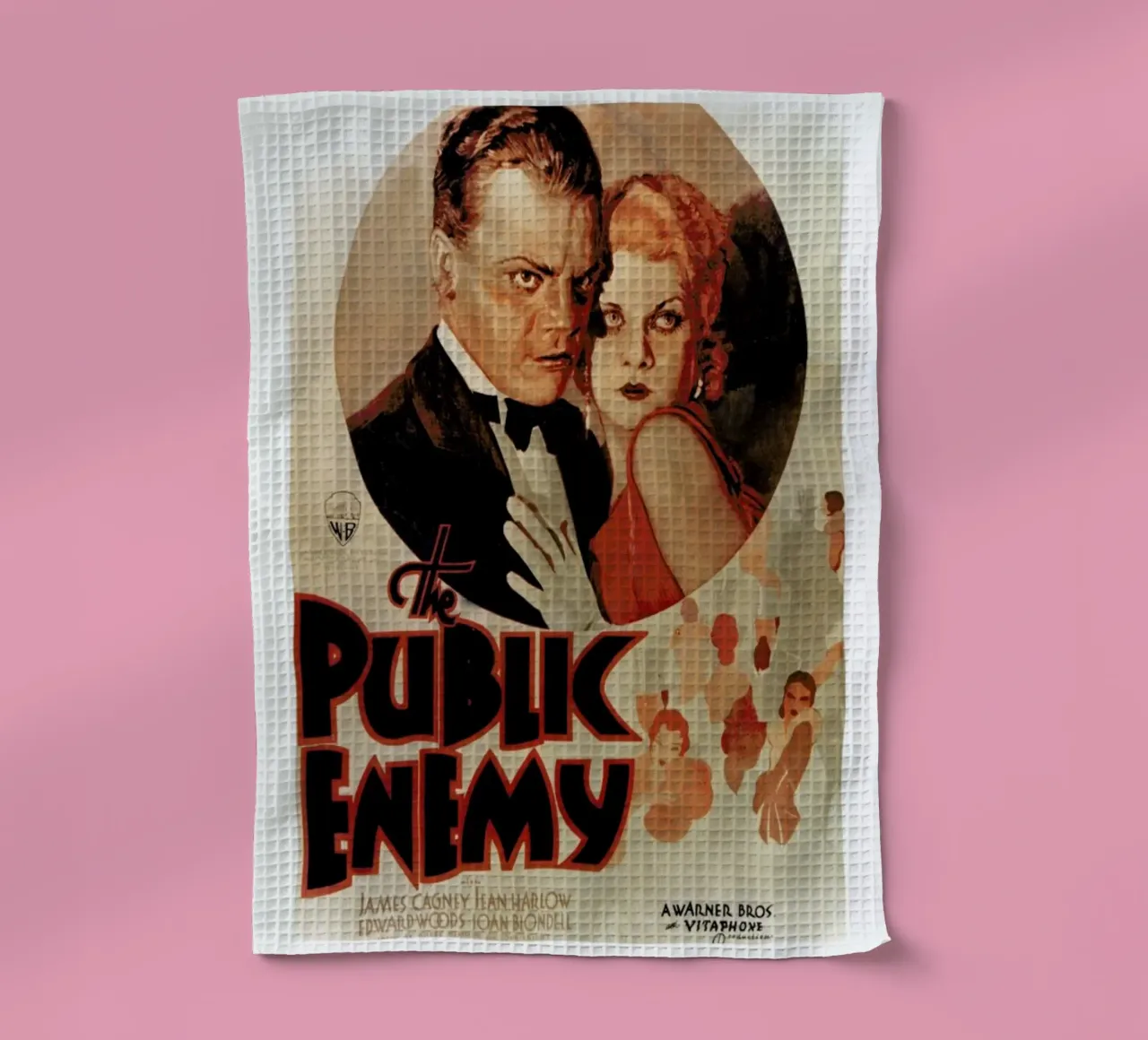 ‘The Public Enemy’ Retro Movie Poster canovaccio da cucina da Gallery Print and Art Limited