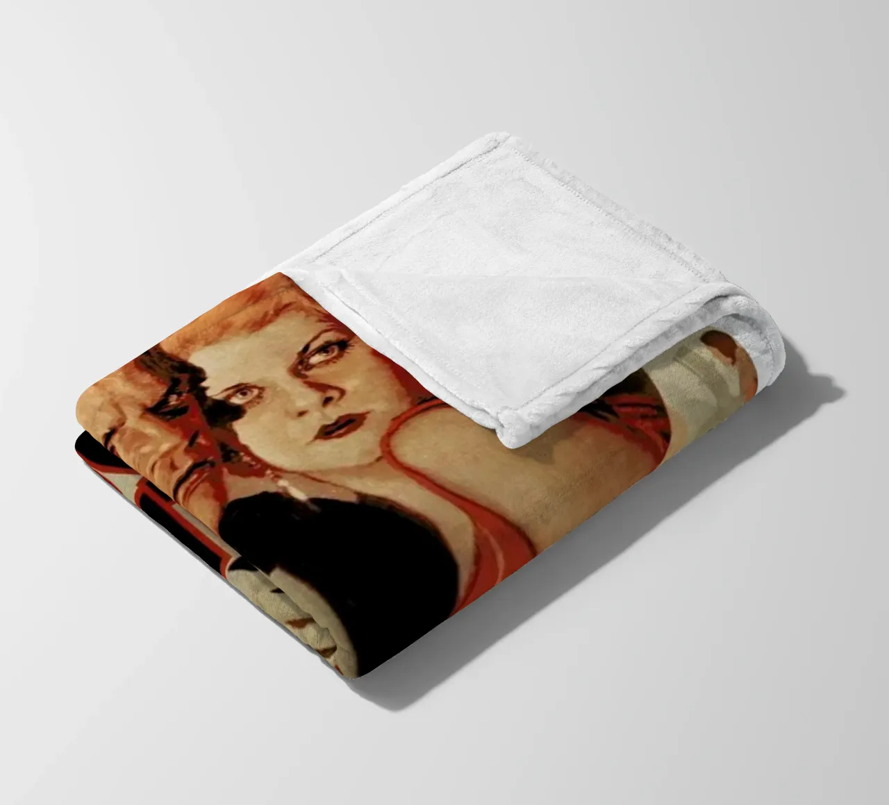 ‘The Public Enemy’ Retro Movie Poster coperta in pile da Gallery Print and Art Limited
