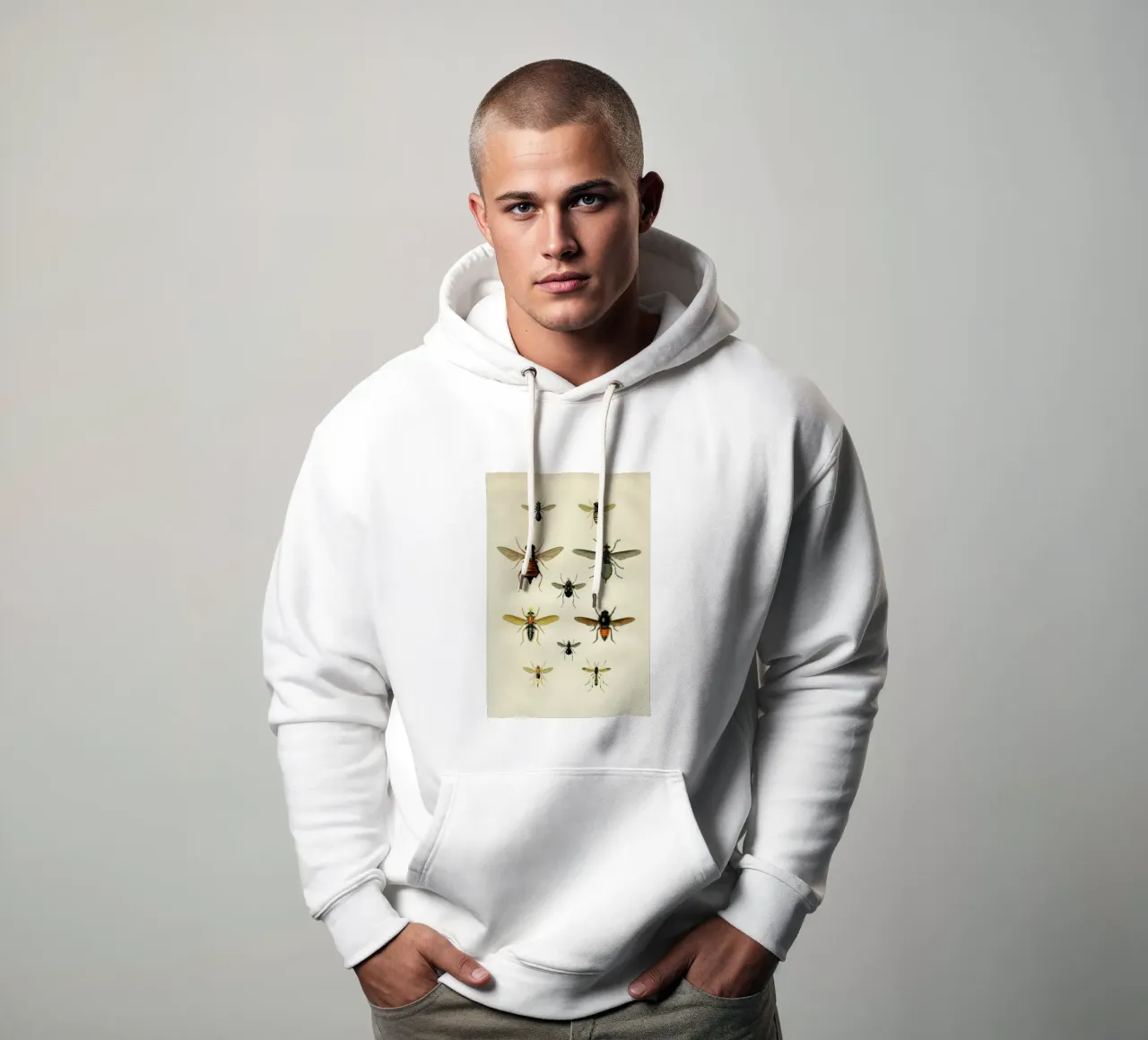 Insects II hoodie by Flora & Fauna
