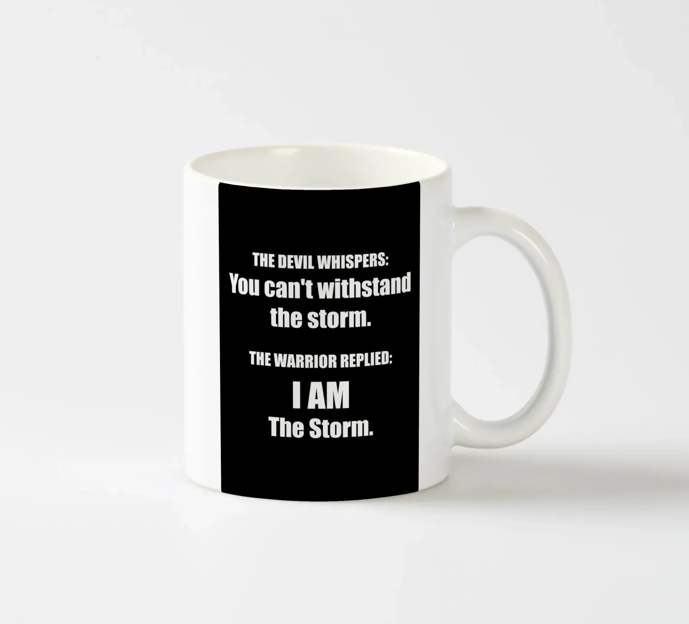 Same As Everyone Else ceramic mug by Aara