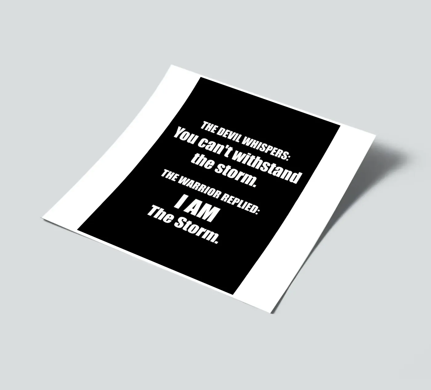 Same As Everyone Else sticker sheet by Aara