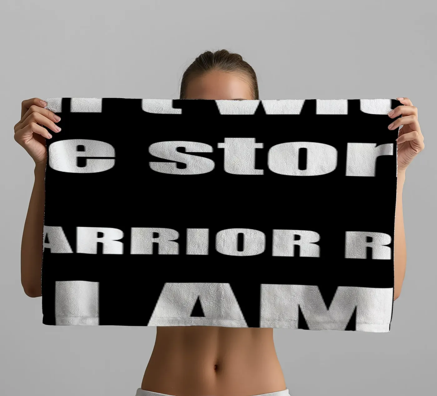 Same As Everyone Else towel by Aara