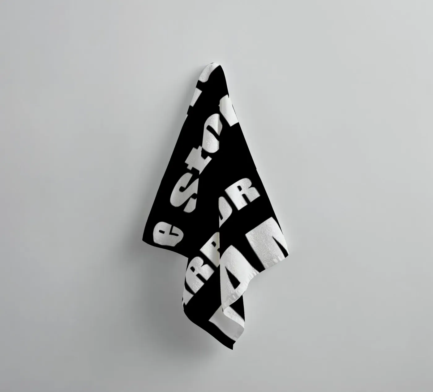 Same As Everyone Else towel by Aara