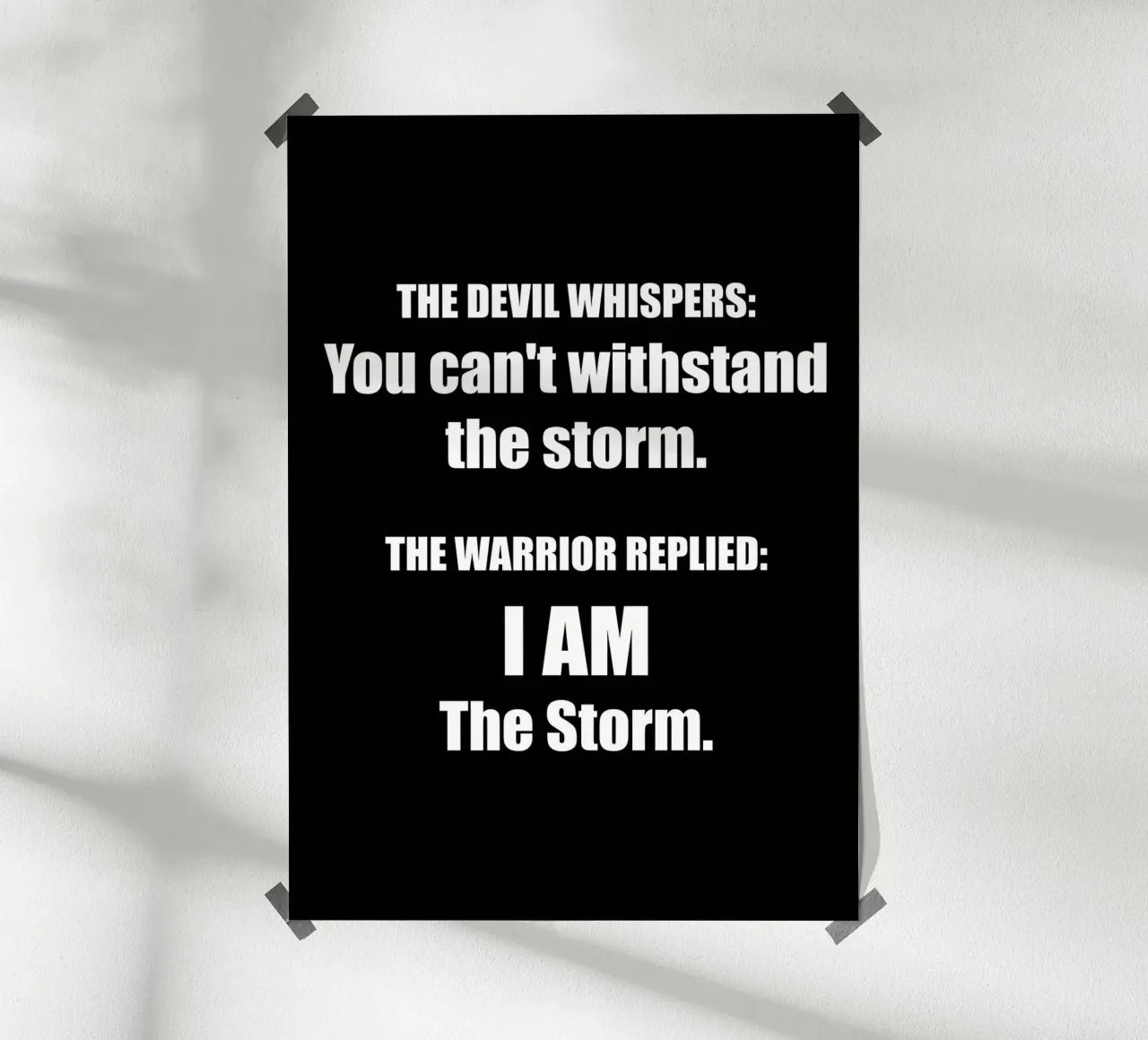 Same As Everyone Else poster by Aara