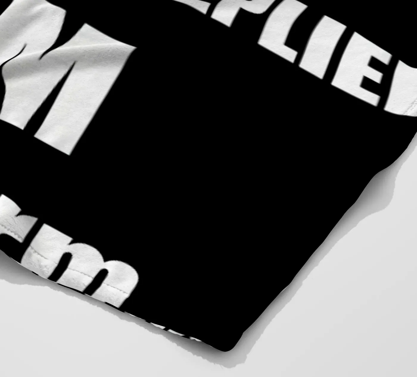 Same As Everyone Else fleece blanket by Aara