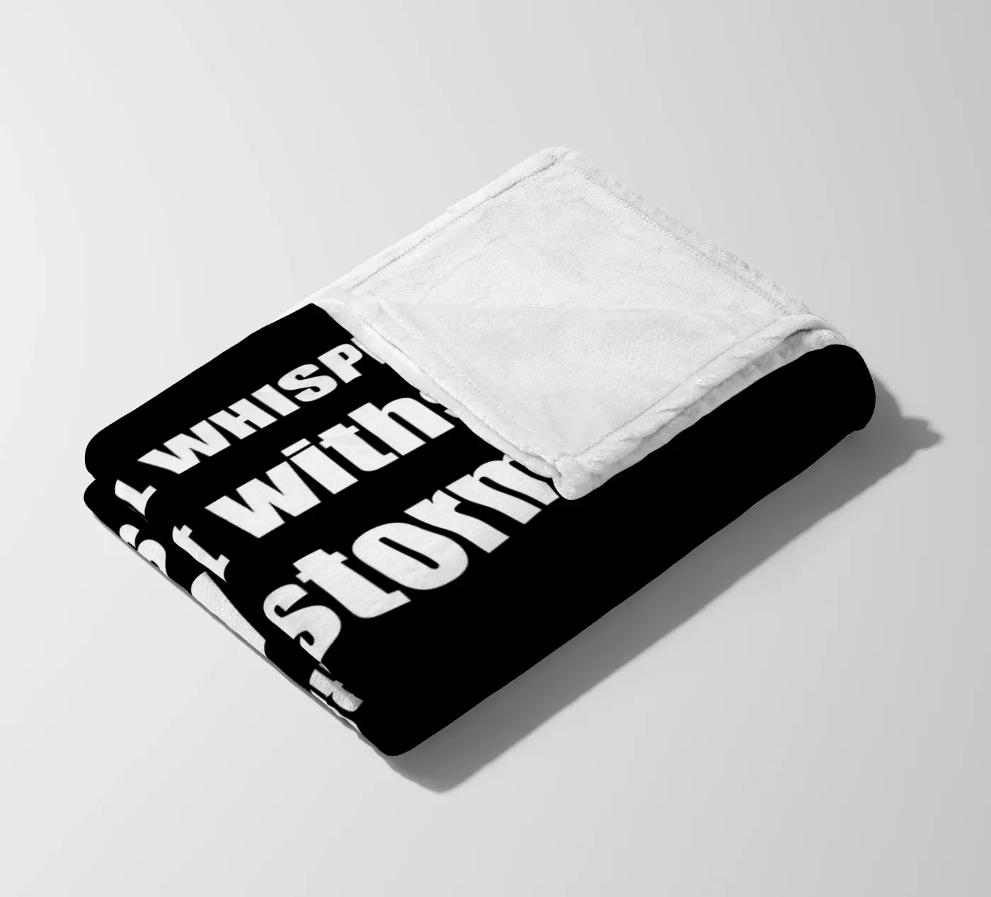 Same As Everyone Else fleece blanket by Aara