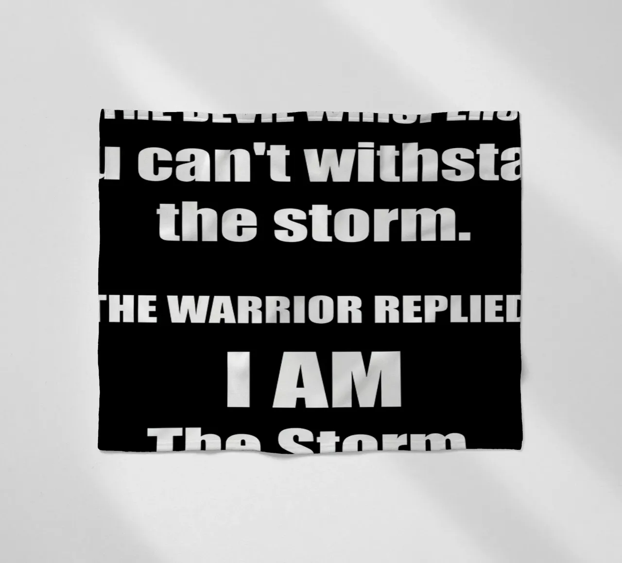 So wie alle anderen auch Fleecedecke von Aara