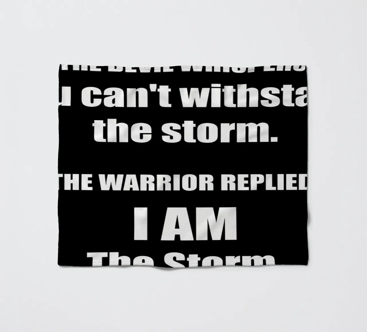 So wie alle anderen auch Fleecedecke von Aara