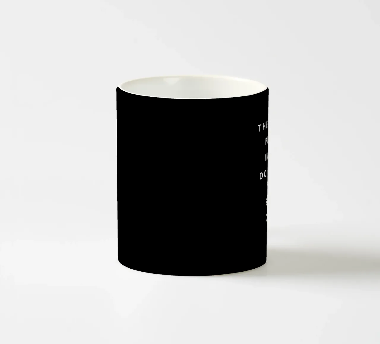 Il più grande piacere della vita Typografie Design tazza in ceramica da THE MOTIVATED TYPE