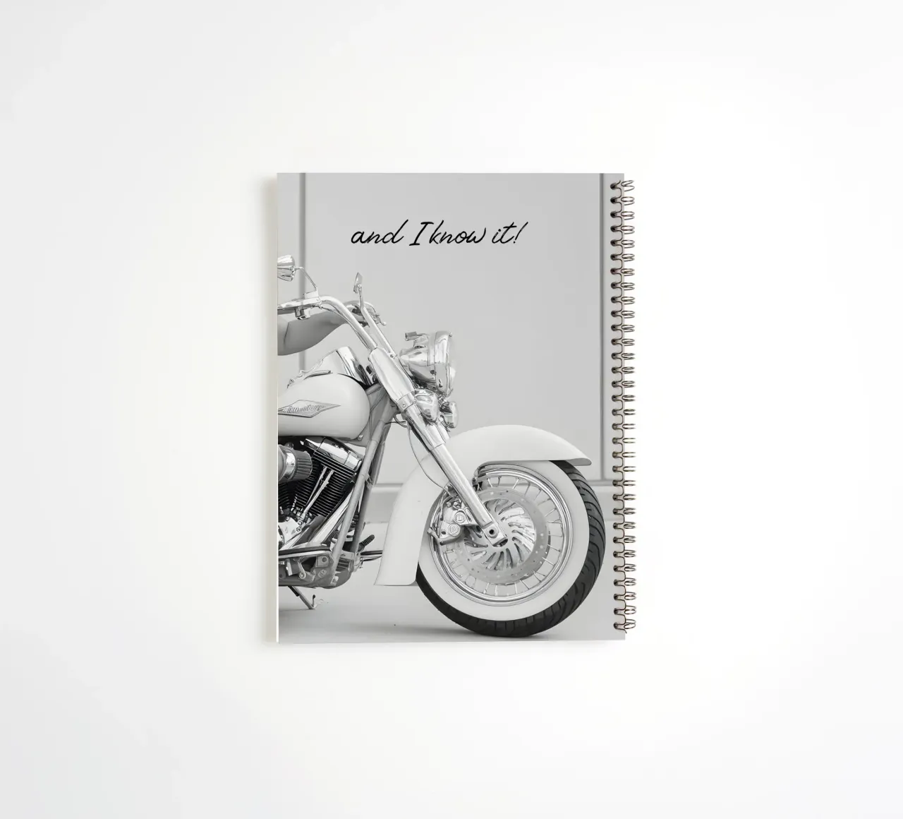 I'm sexy and I know it! spiral notebook by M-Ulrich-Digital Art