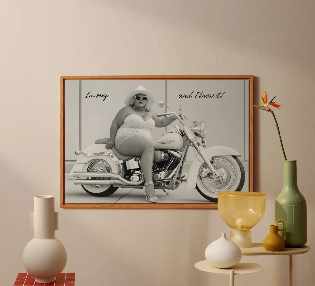I'm sexy and I know it! alluminio dibond da M-Ulrich-Digital Art
