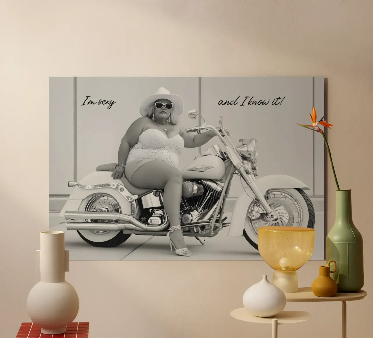I'm sexy and I know it! alluminio dibond da M-Ulrich-Digital Art