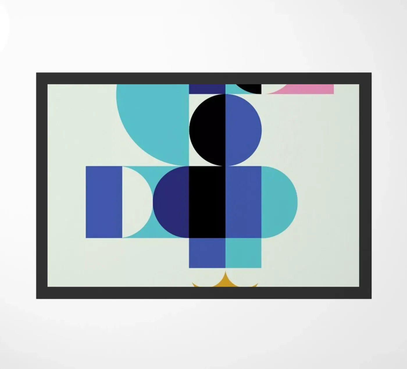 Fin Pen doormat by Bo Lundberg