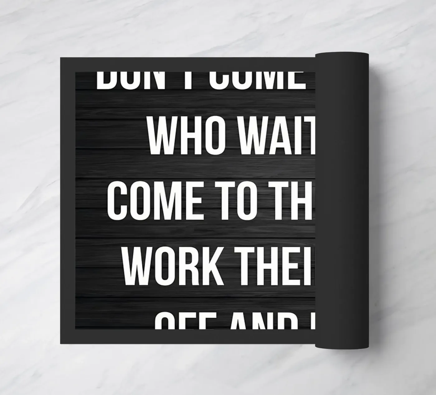 Start Wide doormat by Aara