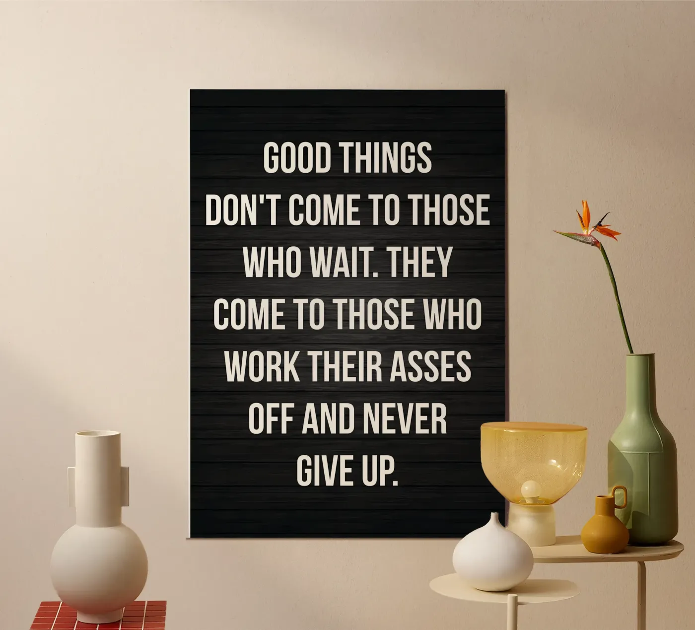 Start Wide poster by Aara