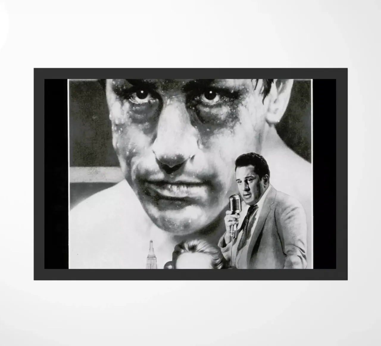 ‘Raging Bull’ Retro Movie Poster zerbino da Gallery Print and Art Limited