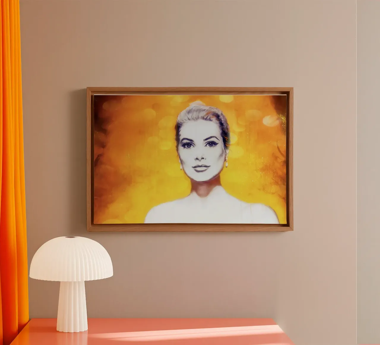 Grazie tela con Cornice a cassetta da Happy 😃 Art 🎨 by Christine Schnoell