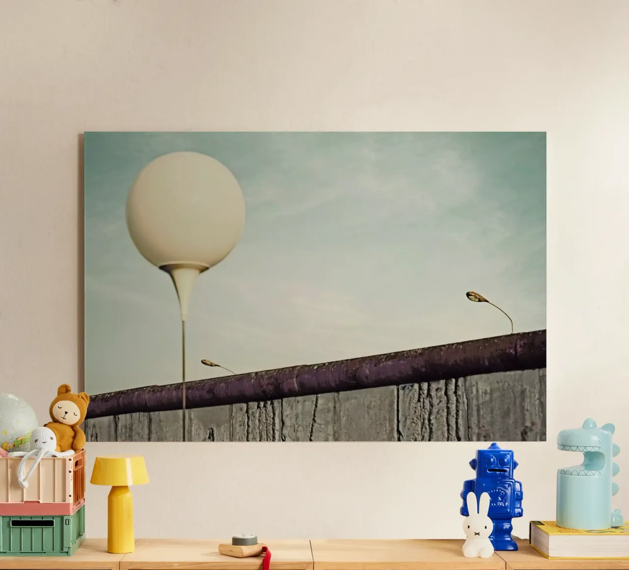 Wall 01 plexiglass da Michael Belhadi