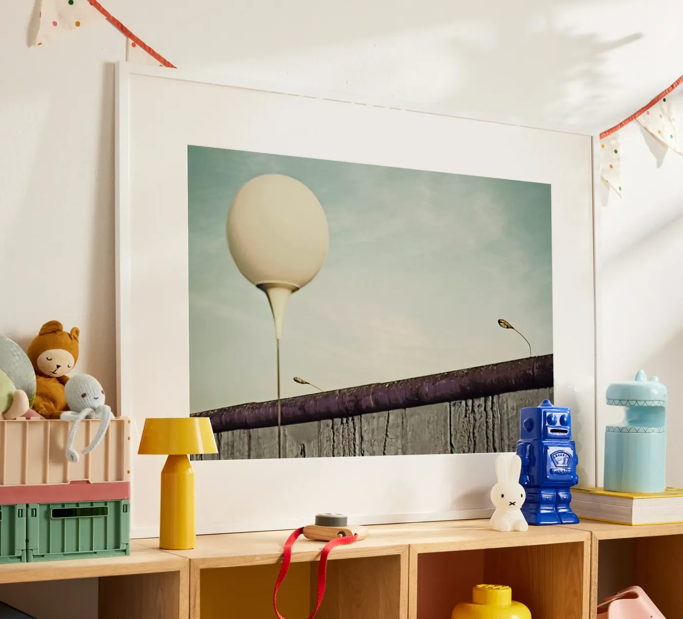 Wall 01 poster van Michael Belhadi