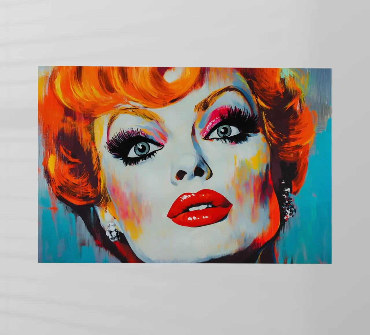 Pop art e glamour pellicola backlit da M-Ulrich-Digital Art