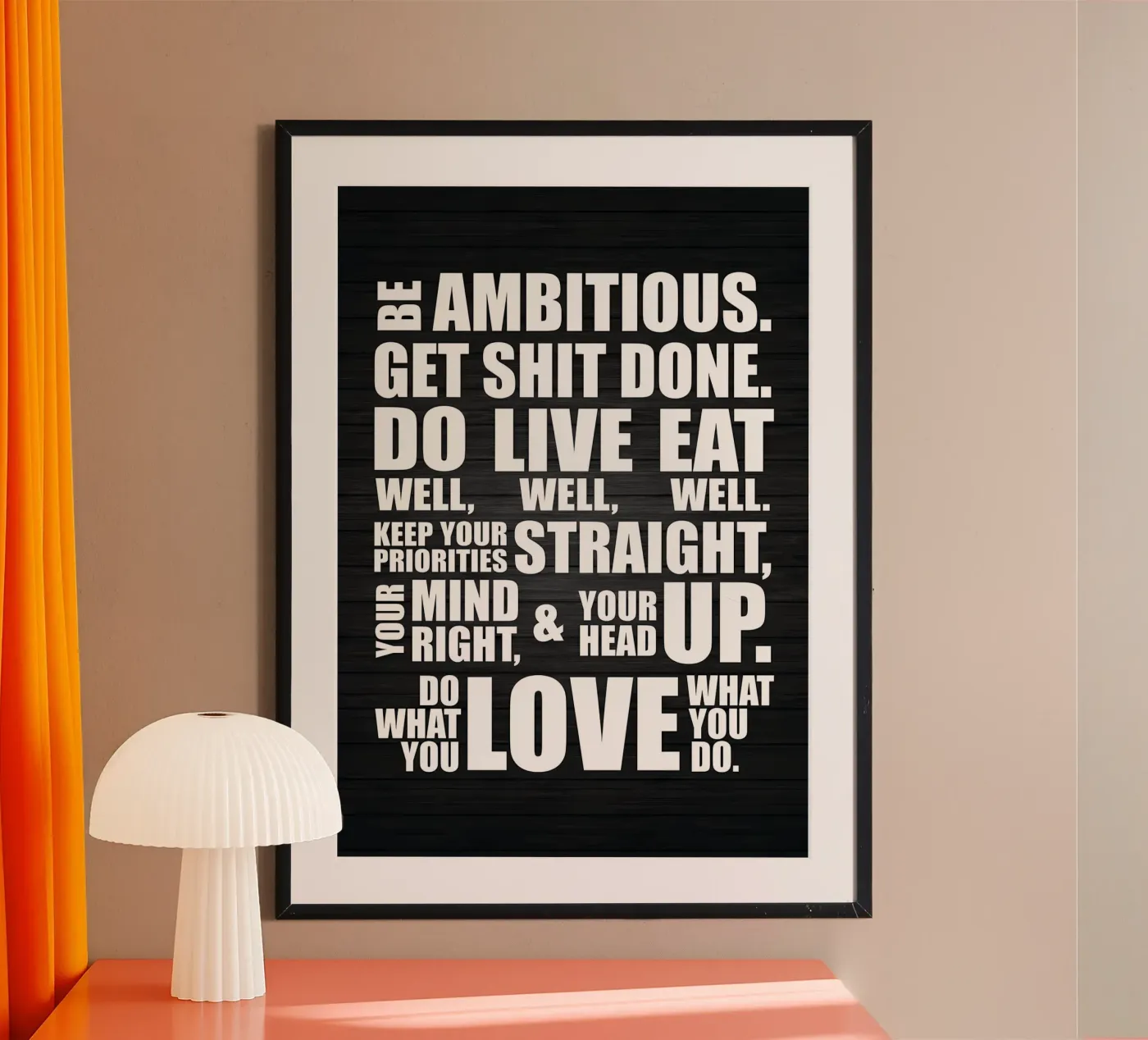 Average vs Hustle poster by Aara