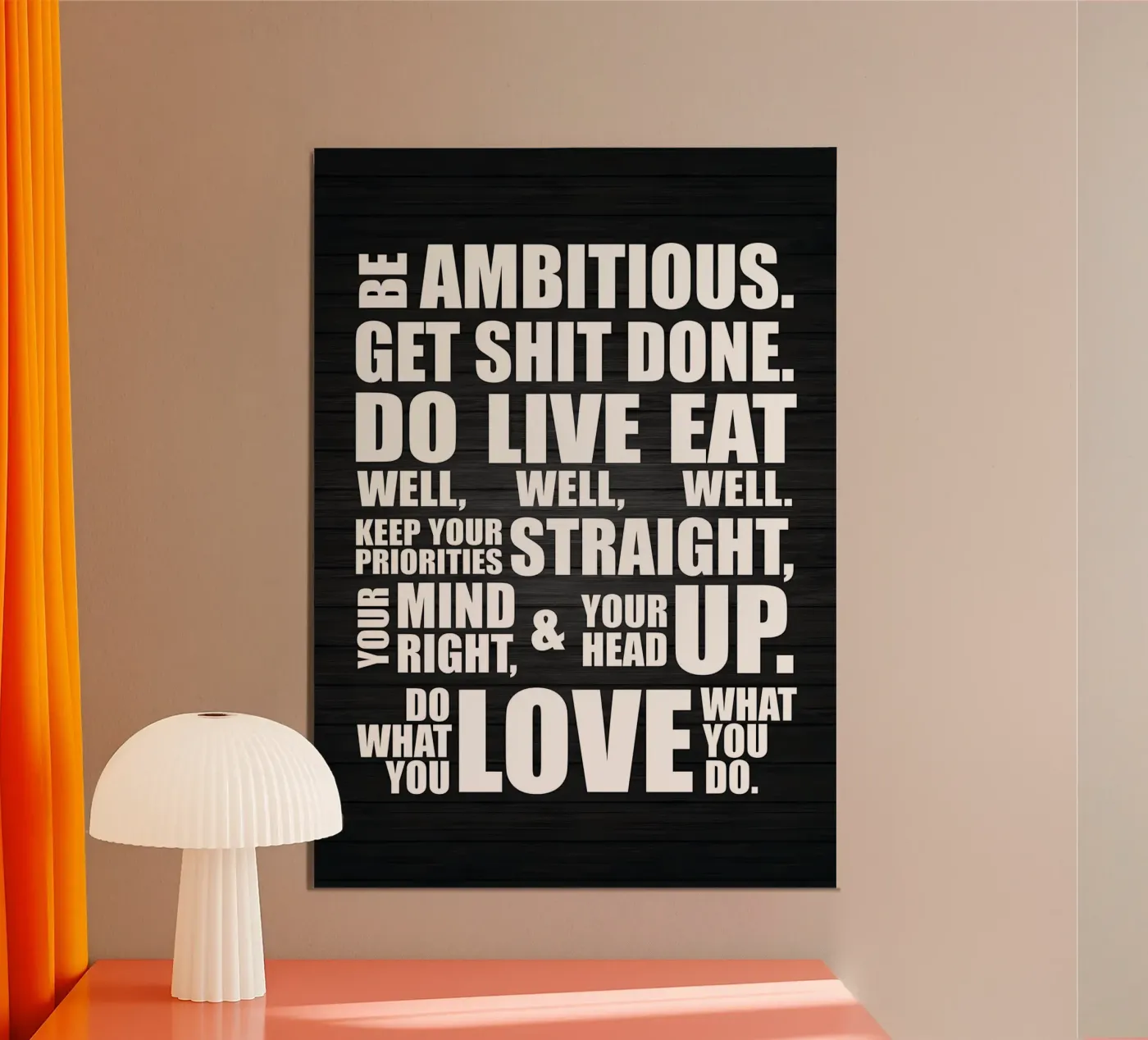 Average vs Hustle poster by Aara