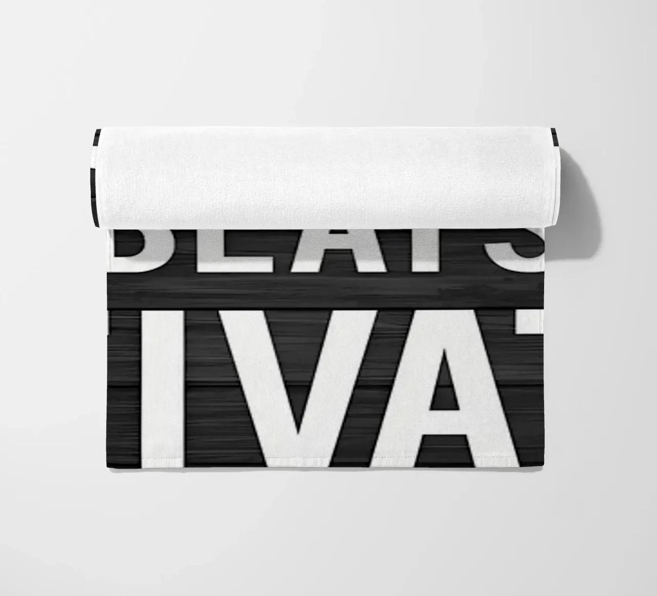 Beter dan gisteren strandhanddoek van Aara