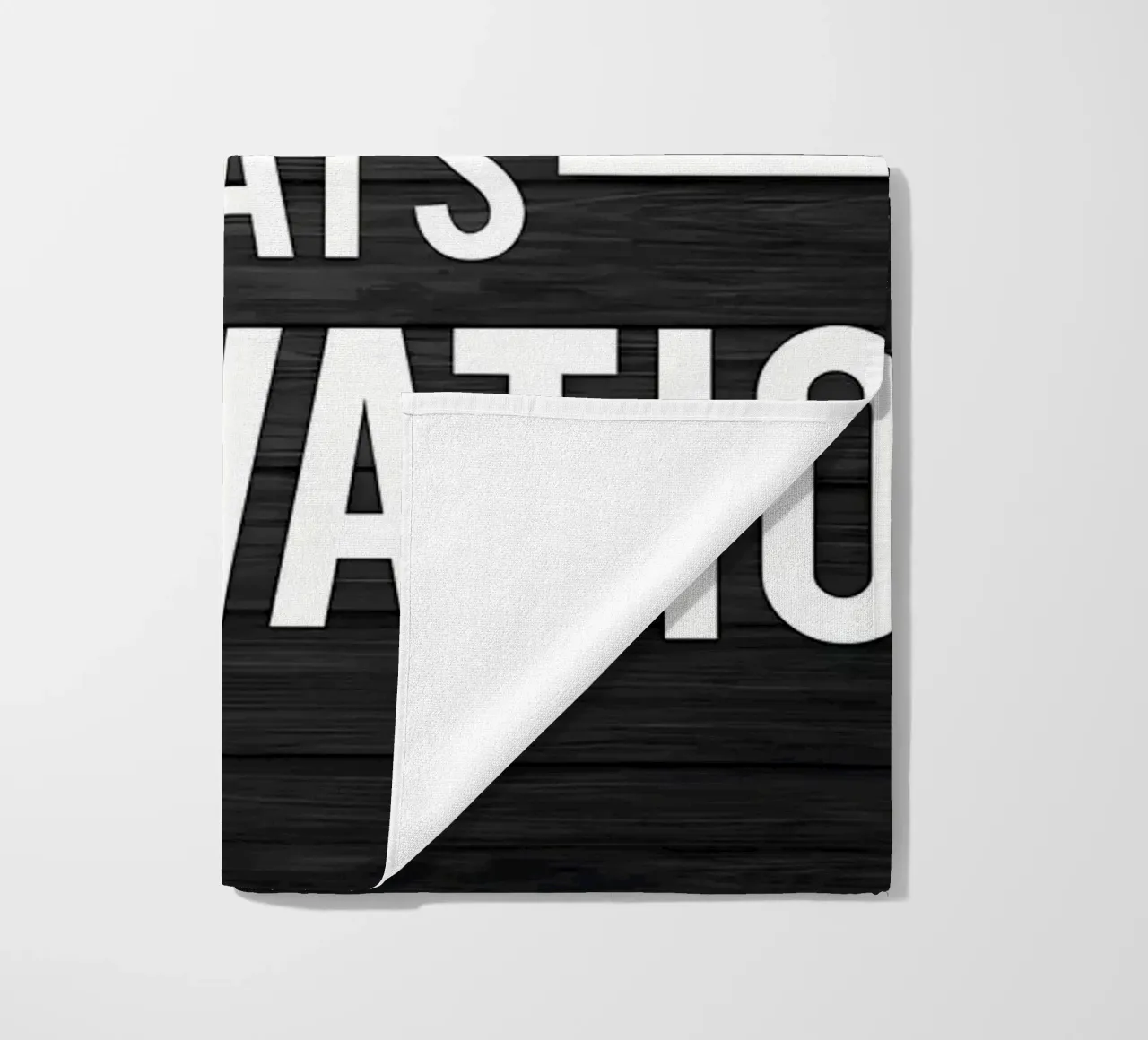 Beter dan gisteren strandhanddoek van Aara