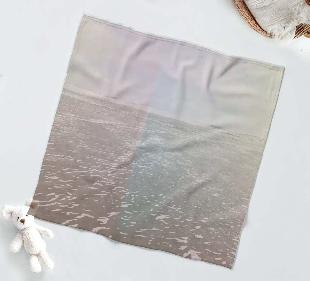 Schemering fleecedeken van Cassia Beck Photography