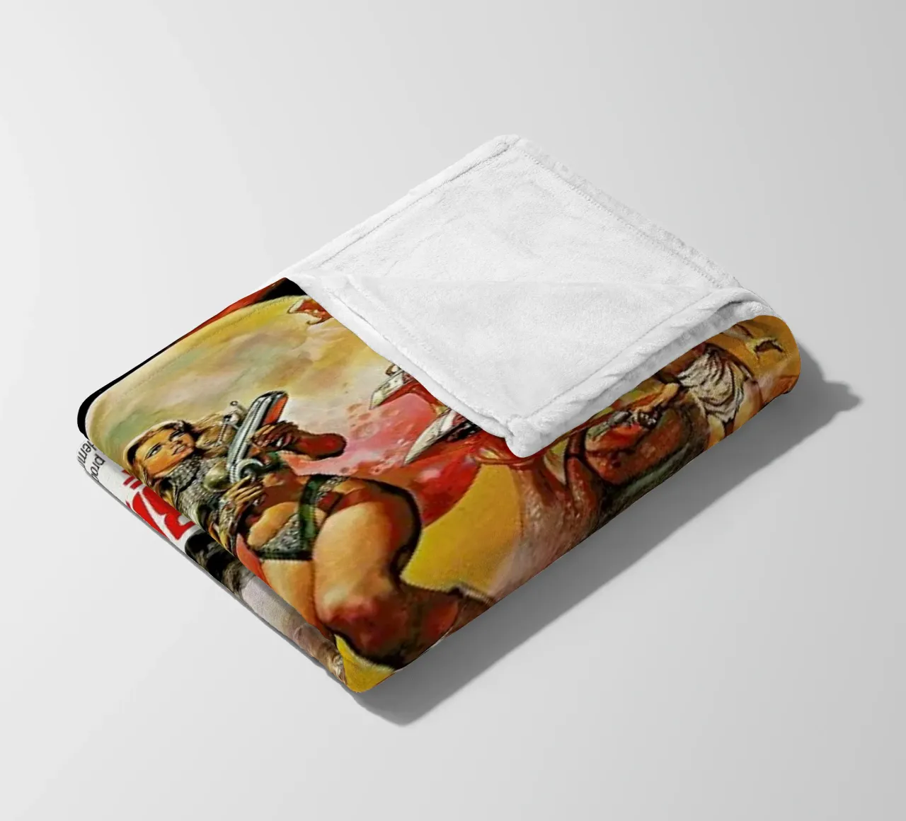 ‘Barbarella’ Retro Movie Poster coperta in pile da Gallery Print and Art Limited