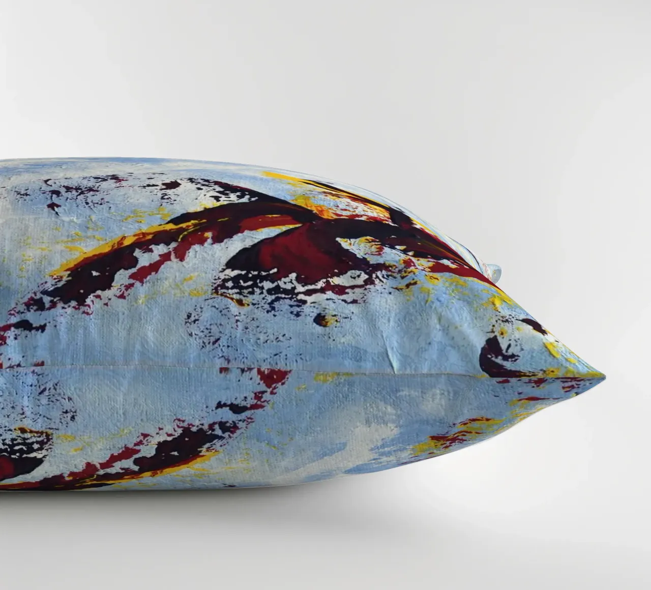 CLOUD JUMPER cuscino da Thierry Vobmann Abstract painting