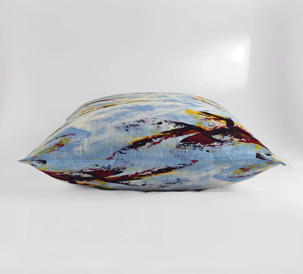 CLOUD JUMPER cuscino da Thierry Vobmann Abstract painting