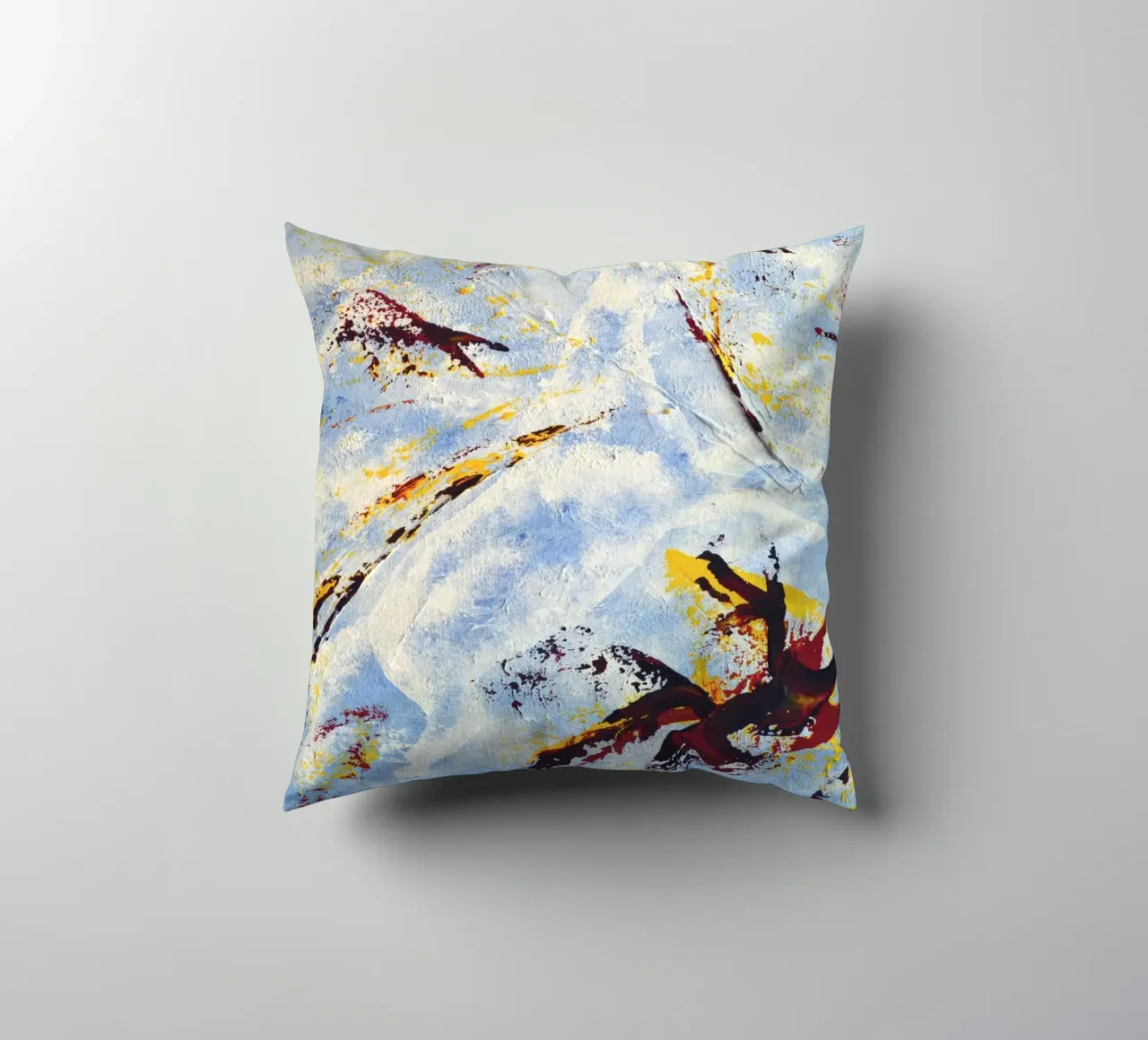 CLOUD JUMPER cuscino da Thierry Vobmann Abstract painting